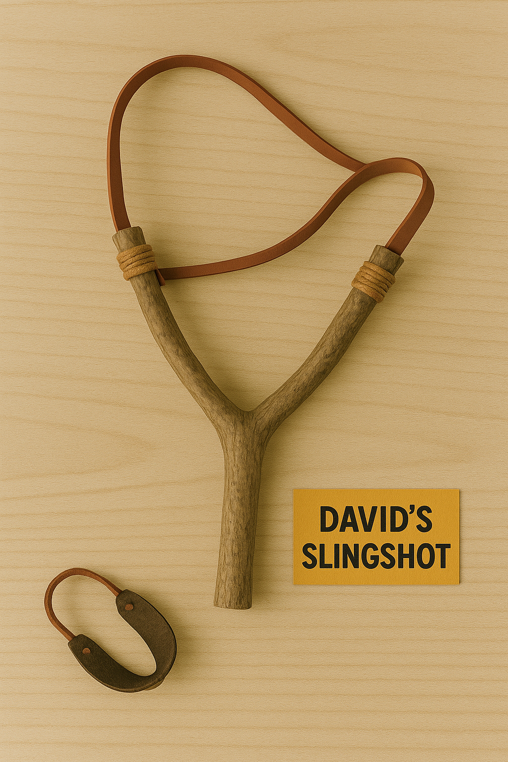 David and Goliath Slingshot Craft