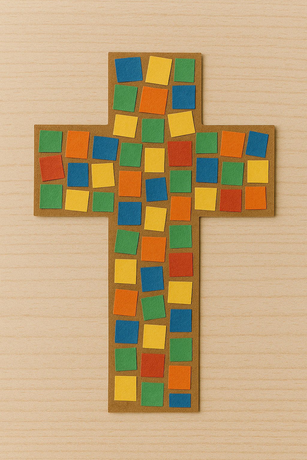 Mosaic Cross Craft
