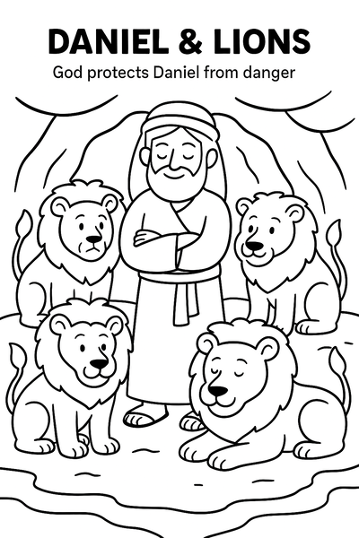 Daniel in the Lions' Den