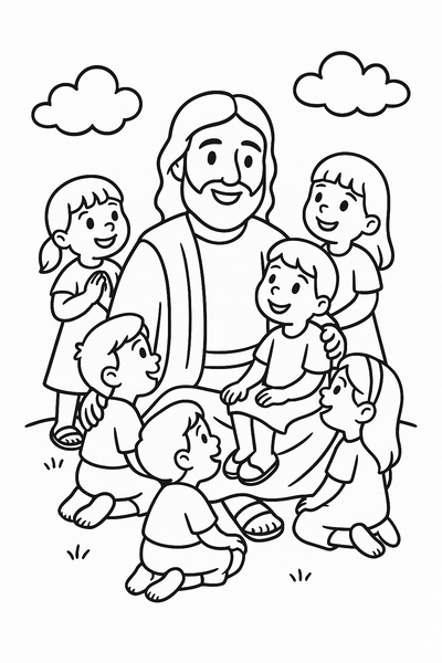 Jesus with Children